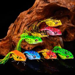 Artificial sapo macio iscas de pesca, realista para água doce e água salgada, 5g, 4,3 centímetros - Image 3