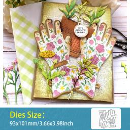 Ferramenta Luvas Corte Morre para Scrapbooking, Modelo em relevo, Soco Stencil Die, Álbum de fotos Papel Artesanato Fazer Cartão - Image 1
