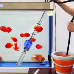 Aquário elétrico cascalho mais limpo tanque de peixes filtro de sifão automático bomba de mudança de água vácuo cascalho mais limpo bomba de filtro de água - Image 1