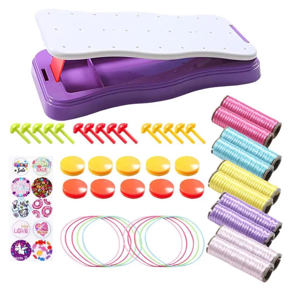 Amizade Pulseira Fazendo Kit Para Meninas Crianças DIY Artesanato Kits String Para Fazer Jóias Favorecido Aniversário Brinquedo de Natal Presentes - Image 1
