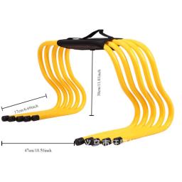 Equipamento portátil para treino Speed Agility, Escada de Futebol, Estável Squadexerciliseladder Rack, 30cm, 5Pcs - Image 6