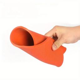Almofada de prática de tambor silencioso de camada tripla de dupla face de 8 polegadas - Almofada mudo de borracha para iniciantes de kit de bateria - Image 3