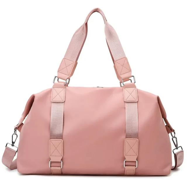 Bolsa de Yoga Portátil à Prova D'Água com Grande Capacidade e Compartimento para Roupas Secas e Molhadas - Ideal para Fitness Feminino e Esportes