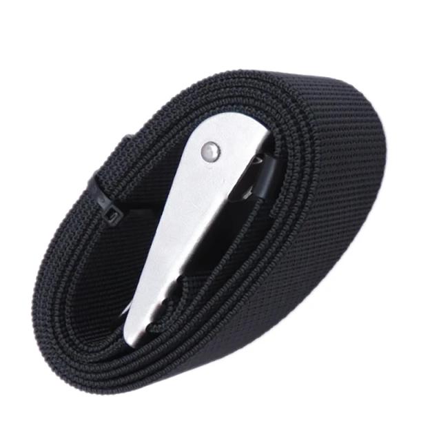 Cinto de Peso de Mergulho Ajustável Profissional com Correia de Webbing e Fivela de Aço Inoxidável