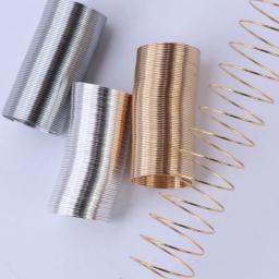 Fio De Metal Fio De Aço De Memória para Fazer Jóias, DIY Beading Pulseira, Brincos Descobertas, Colar De Pulseiras, Anéis Suprimentos, 50 Loop - Image 3
