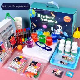 Laboratório Químico Experiment Kits para Crianças, Brinquedos Montessori, Brinquedos Educativos, Equipamento Popular, Novo - Image 1