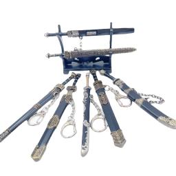 Chinês antiga dinastia Han modelo de arma liga, carta abridor espada, pode ser usado para Role Playing, pingente, 12cm, 4,7" - Image 6
