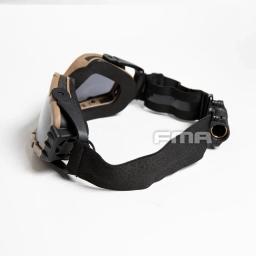 Novo fma airsoft si-balístico óculos com ventilador versão atualizada anti nevoeiro tático óculos de segurança paintball óculos de proteção para os olhos - Image 5