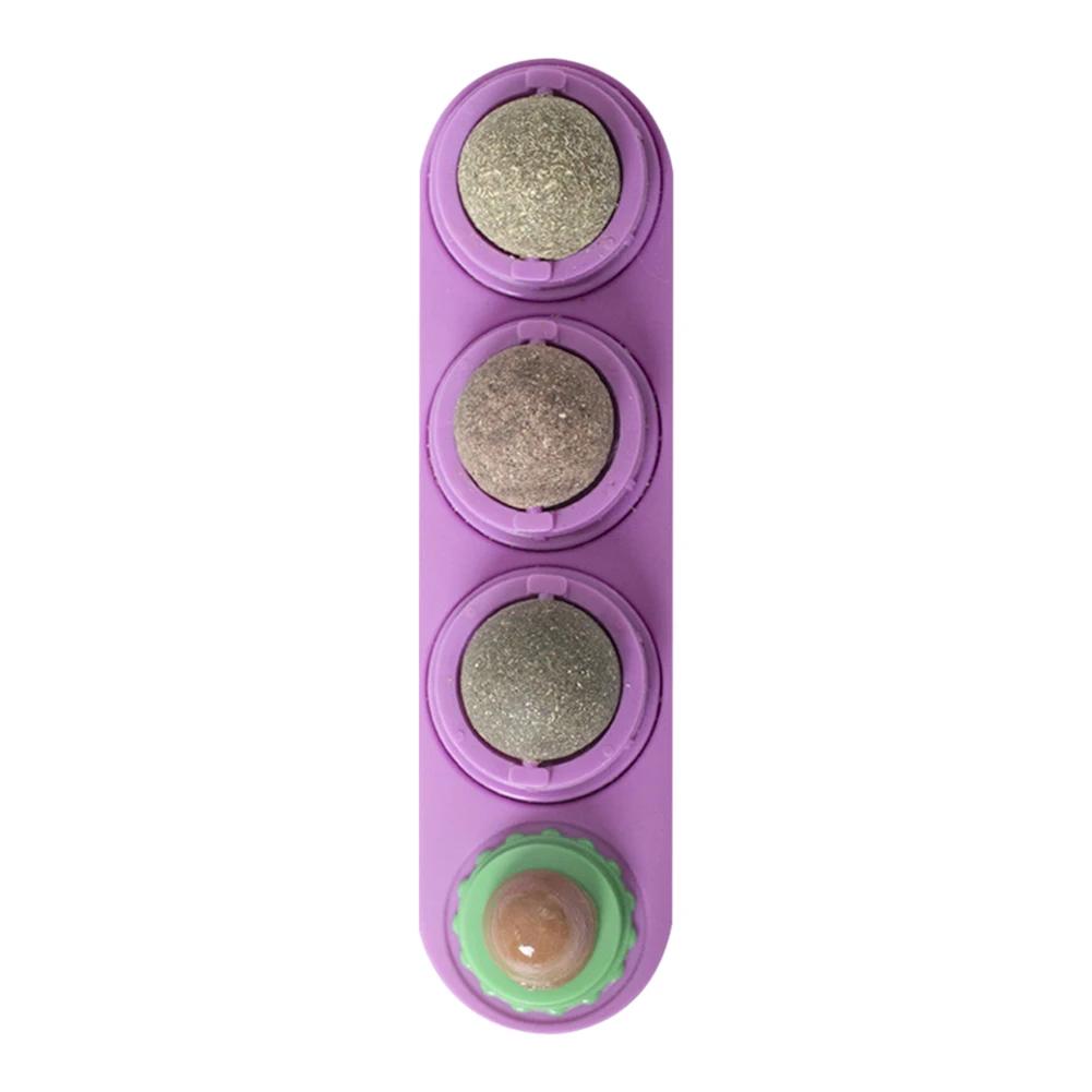 Natural segurança animal de estimação catnip brinquedos para gato bola de hortelã saudável matatabi limpeza dentes vara molar gato nip lollipop catmint suprimentos - Image 1