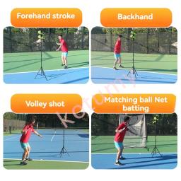 Pro Tennis Ball Dropping Machine, Velocidade e Altura Ajustável, Alimentador De Bola De Tênis, Máquina De Servir Automático, Exerciser Swing - Image 5