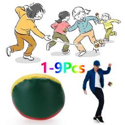 Suave durável malabarismo bolas definido para iniciantes, aprender a aprender, kit iniciante, circuito, crianças, crianças, brinquedos ao ar livre, 1-9pcs - Image 2
