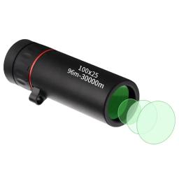 Telescópio monocular de alta ampliação HD, mini telescópio à prova d'água, zoom militar portátil, 10X escopo para caça a viagens - Image 2