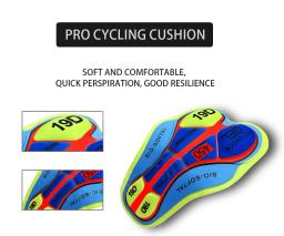 Calças longas de bicicleta de lã térmica para homens, calças justas de ciclismo MTB, 19D Gel Pad, bicicleta, novo, quente, inverno, 2024 - Image 5