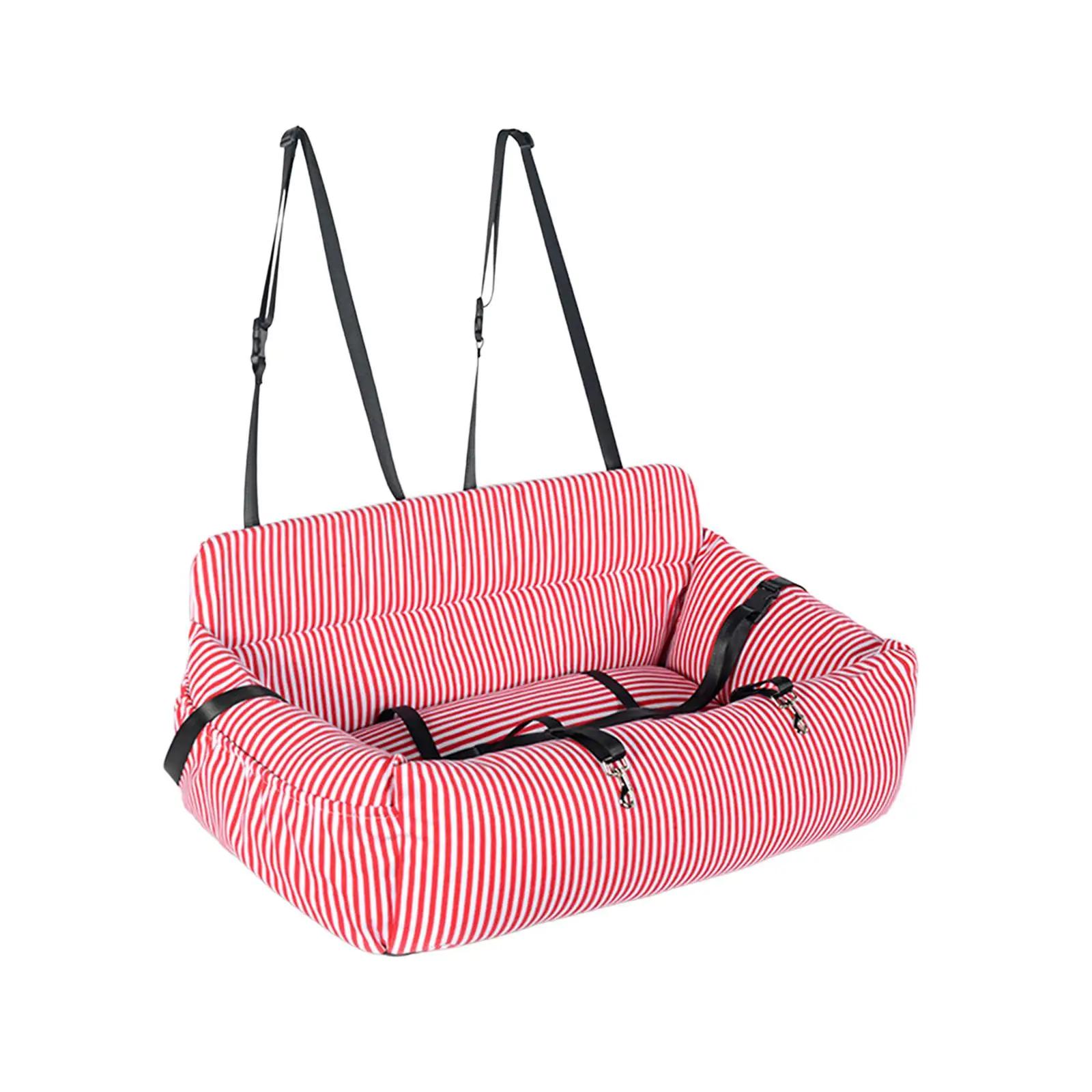 Assento dobrável para animais de estimação, Transportadora para gatos e cães, Assento de reforço macio, Segurança para cachorro, Acessórios para viagem de carro, Transporte para cães pequenos - Image 1