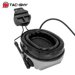TAC-SKY comtac capacete arco rápido faixa suporte versão caça ao ar livre com cancelamento de ruído captador tático fone de ouvido comtac iii - Image 6