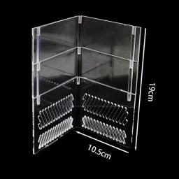 Partição destacável Board Divisor para Aquário, Peixe Filtro Comb, Acrílico Overflow, Paisagismo Decoração, Vivarium - Image 6