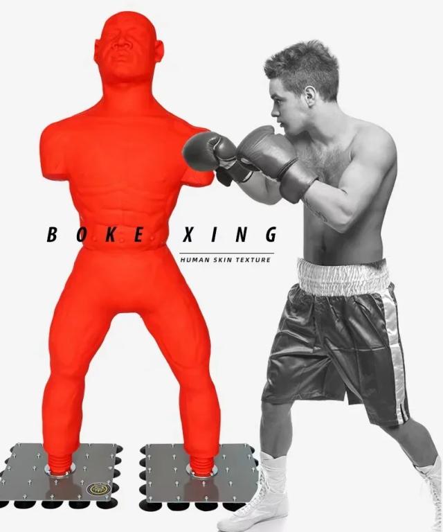 Silicone Boxing Sandbag: O Manequim Ideal para Treinos de Artes Marciais e Boxe Masculino
