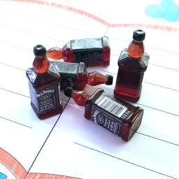 Garrafa de vinho simulação miniatura de comida e brincadeira, acessórios para bonecas, modelos de cenas, adereços, ornamentos - Image 4