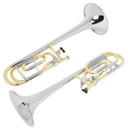 SLADE-Trombone Tenor com Bocal, Latão Bb Tone, B Plano Instrumento de Vento, Vara De Limpeza, Rod Acessórios - Image 5