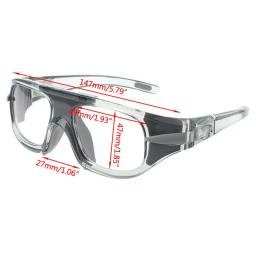 Óculos de proteção ocular de segurança, basquete e futebol óculos, Optical Frame, espelho removível, pernas miopia, G99D - Image 6