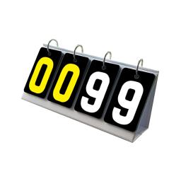 Placar de 4 dígitos basquete futebol vôlei tênis de mesa placar flipper scorekeeper para beisebol vôlei esporte - Image 5