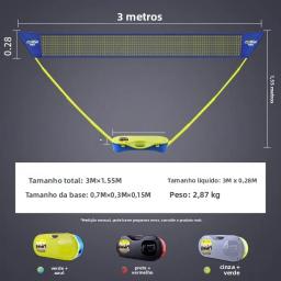 Rede de Badminton Portátil para Exterior, Estrutura Profissional Simples, Novo Produto, Suporte Móvel para Casa, Fácil de Usa... - Image 4