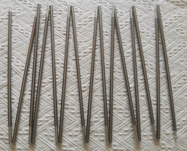 Tenda de Alumínio Pólo para Acampamento - Barraca para 5 a 7 Pessoas com Acessórios de Equipamento e Varas de 9.5mm, 3.57m, 4.98m, 5.6m
