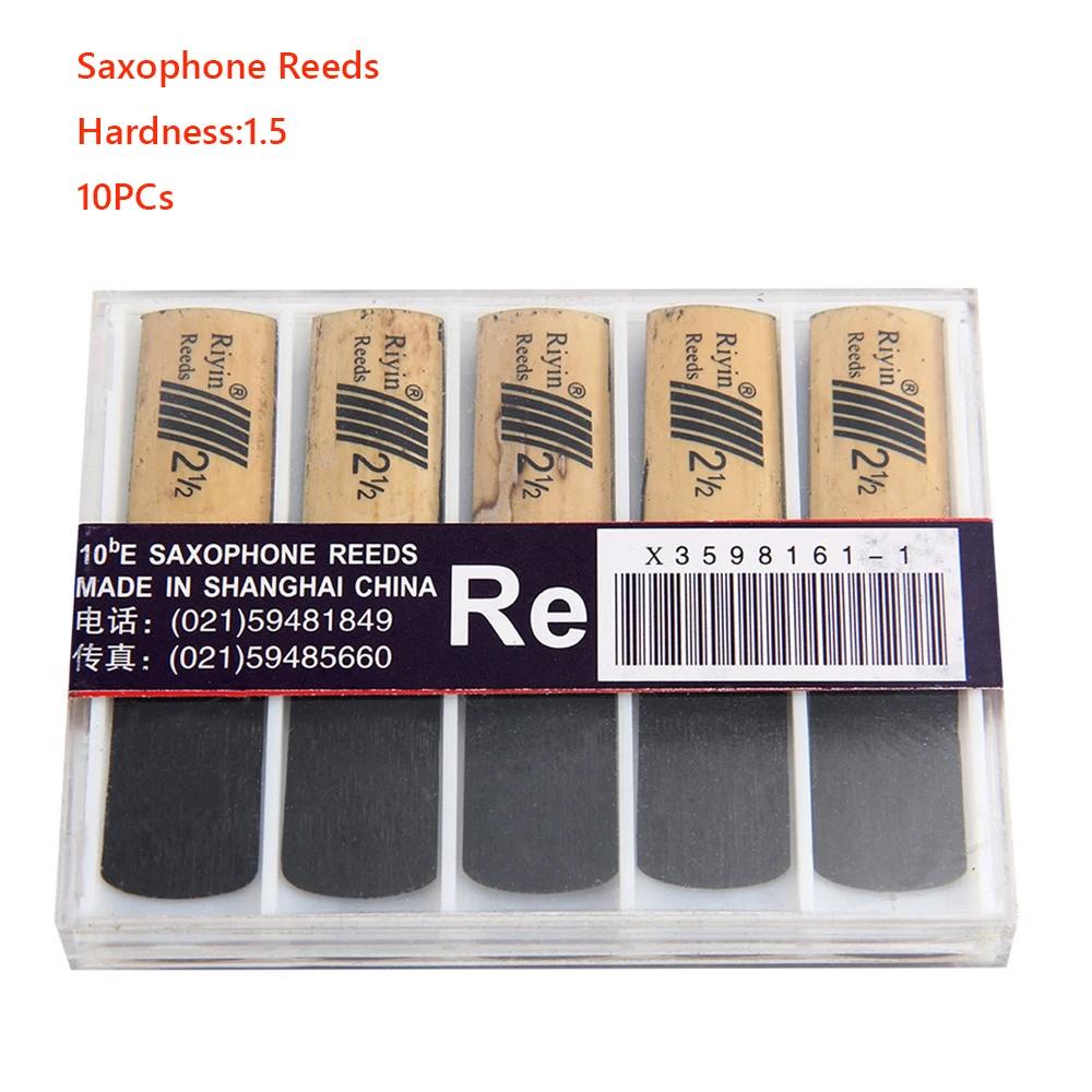 Alta qualidade 10 pçs conjunto de palhetas clarinete com força 1.5/2.0/2.5/3.0/3.5/4.0 instrumento de vento acessórios saxofone reed - Image 1