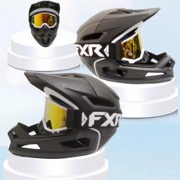 Capacetes removíveis de mountain bike para homens, protetores faciais completos, esportes ao ar livre, patinação, skate - Image 6