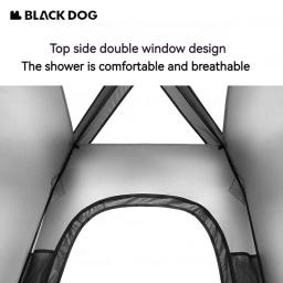Naturehike Blackdog chuveiro tenda de banheiro cabine automática de um toque à prova d'água protetor solar de alta privacidade ao ar livre acampamento tenda móvel - Image 3