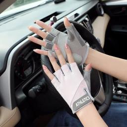 Luvas Esportivas Meio-Dedo para Homens e Mulheres, Ciclismo, Escalada, Montanhismo, Corrida, Tiro, Ao Ar Livre, Fitness - Image 2