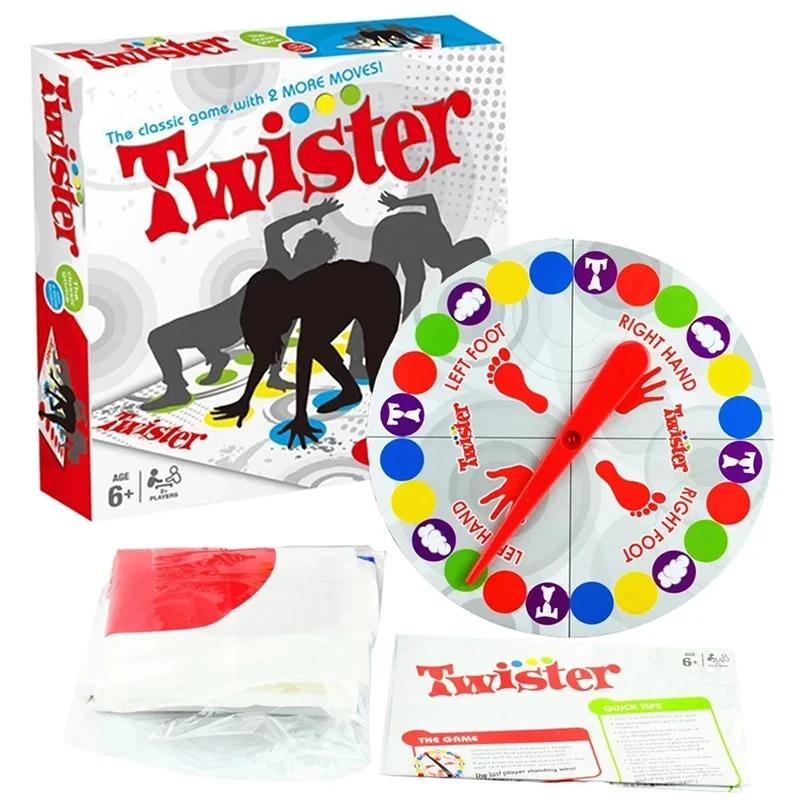 Jogos Twister para festa em família, Brinquedos internos e ao ar livre, Corpo torcido para crianças e adultos, Ajudas grupais interativas, Esportes - Image 1