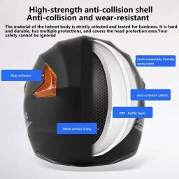 Capacetes de motocicleta para homens e mulheres, Open Face, Half Helmet, Ciclismo, Acessórios para motocicletas - Image 2