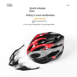 Capacete de bicicleta MTB ajustável para homens e mulheres, chapéu de segurança, almofada macia, ciclismo esportivo, bicicleta de montanha, boné acessórios - Image 4