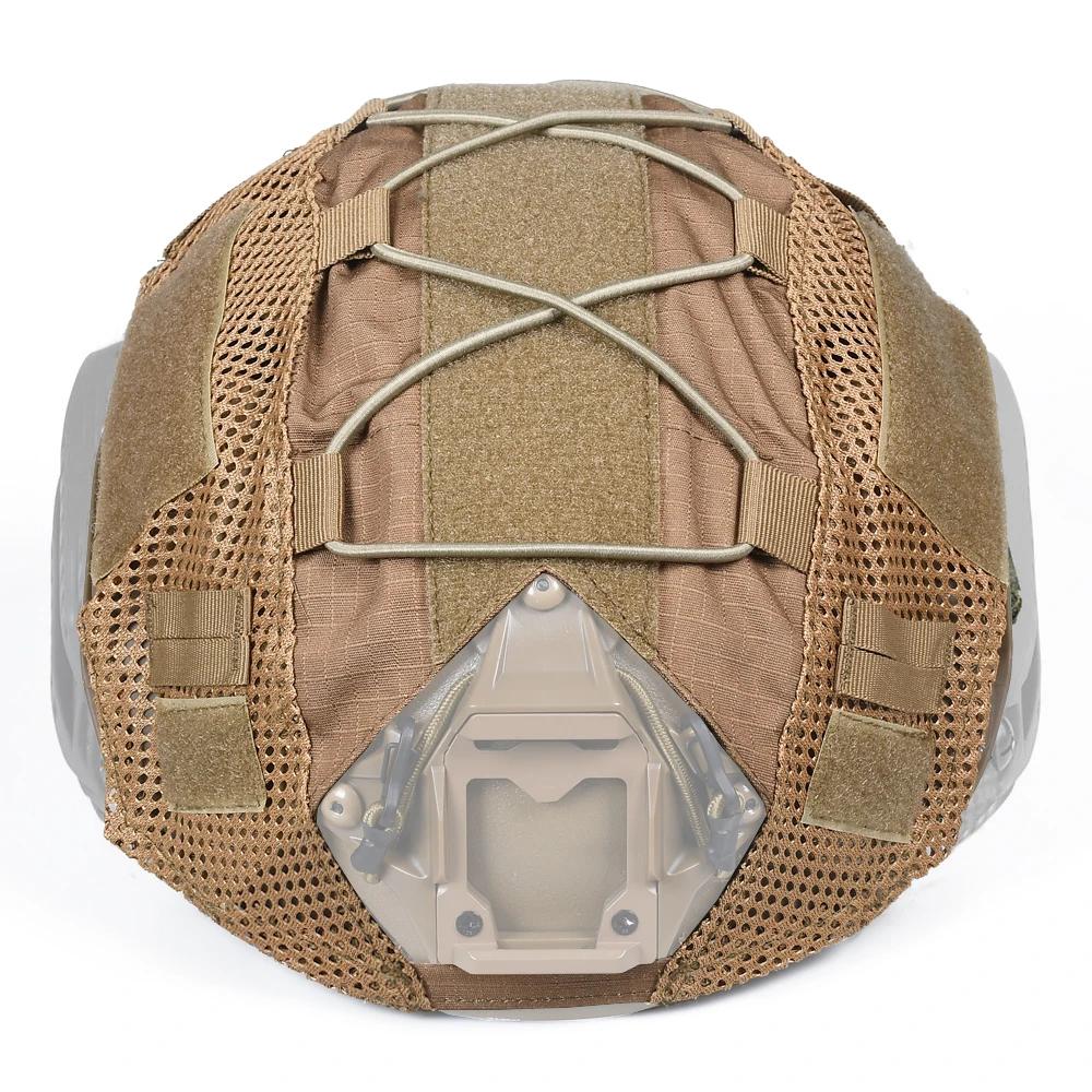 Capa de capacete camuflada para ops-core pj/bj/mh, capa rápida de capacete tático militar caça cs wargame esporte ao ar livre - Image 1