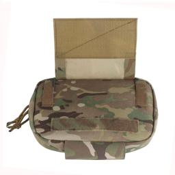 Tactical Multifuncional Abdominal Dump Drop Pouch, Outdoor Sport Hunting cintura Bag, Paintball Airsoft Plate Carrier, Bolsa de armazenamento - Image 2