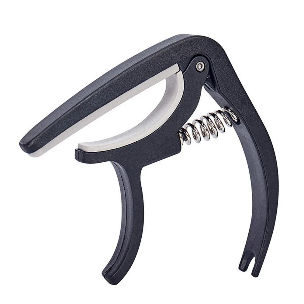 Capo de guitarra de plástico para guitarra elétrica clássica acústica de 6 cordas, braçadeira de afinação, acessórios para instrumentos musicais - Image 1