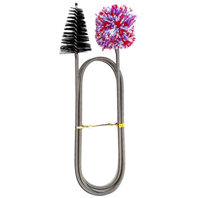 Escova de Limpeza para Saxofone de Duas Pontas - Multiuso e Prática para Instrumentos de Sopro