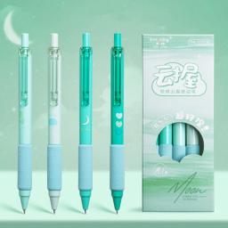Conjunto de canetas gel para festa, conjunto de 4, 5mm, tinta de cor preta, para escrever, escritório, escola, f7468 - Image 2