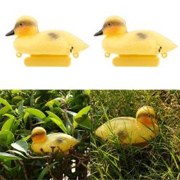 Pato flutuante estátua para decoração do jardim, estatueta, decoração do gramado, caça Decoy, 2PCs - Image 1