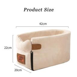 Cama de proteção para pets, portátil, controle de segurança, assento de transporte, protetor para cães, gatos e filhotes pequenos chihuahua - Image 6