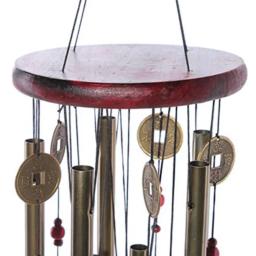 Grandes tubos de carrilhão de vento sinos de metal sino de igreja jardim ao ar livre criativo oco/casa/jardim/decoração de tapeçarias de parede - Image 4