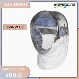 WSFENCING CE Esgrima Máscara, Máscara Sabre, Capacete De Esgrima, Engrenagens E Equipamentos, 350NW - Image 2