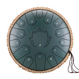 Hluru-Tambor Música com Língua de Aço, Etéreo Tambor, Instrumentos Musicais de Percussão, 15 Notas, 13, 14 Polegada, Tom C - Image 3