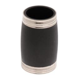 Tooyful-ajustável preto clarinete barril, liga de zinco, clarinete Bb, instrumento de sopro, peças de reposição, 50mm - Image 4