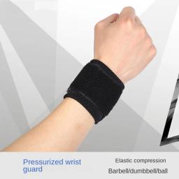 Pulseira macia ajustável respirável, Compressão Wrist Support Brace, Segurança Gym Sports Wristband, Halterofilismo - Image 1