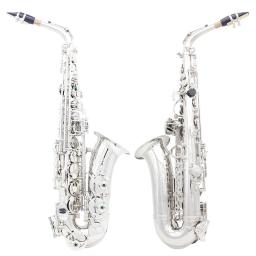 SLADE-Eb saxofone Alto com Case, E Flat Sax Alto, instrumento de sopro, saxofone, cinta, luvas, palhetas, escova de limpeza, acessórios - Image 6