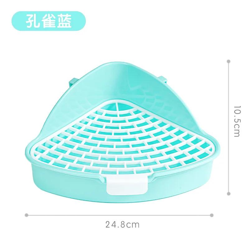 Coelho Litter Pan Bunny WC Box, Pet Bedding Cage, Suprimentos de Pequenos Animais, Chinchilas - Image 1