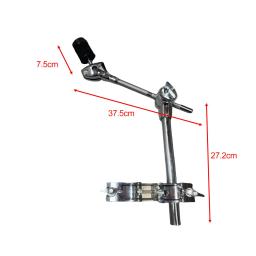 Suporte de braço ajustável para pratos de tambor pesado Suporte para peças de tambor Splash Crash e Effects Cymbals Acessórios de percussão - Image 6