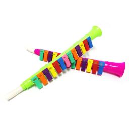 Crianças crianças 13 teclas colorido melodica plástico clarinete instrumentos de música brinquedo - Image 3